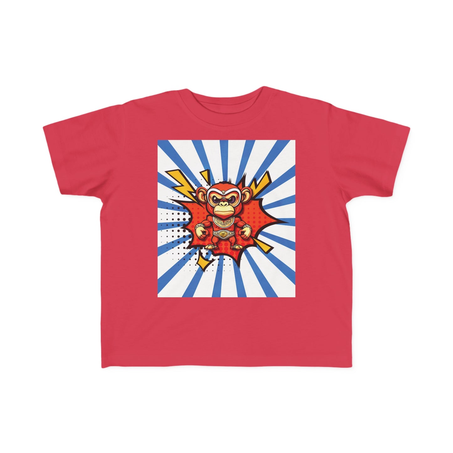 KaPow Lucha Monkey - Toddler and Kids Tee