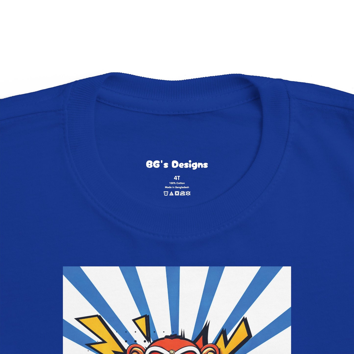 KaPow Lucha Monkey - Toddler and Kids Tee