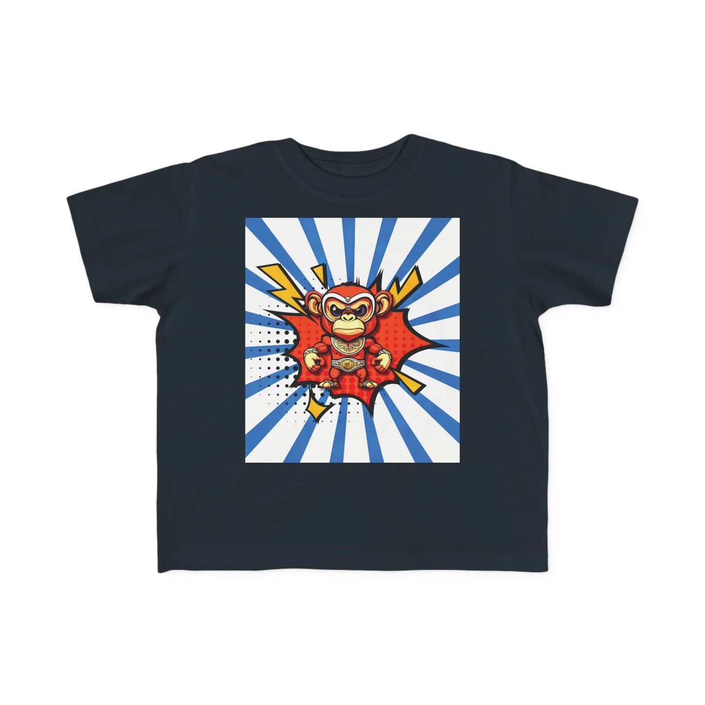KaPow Lucha Monkey - Toddler and Kids Tee