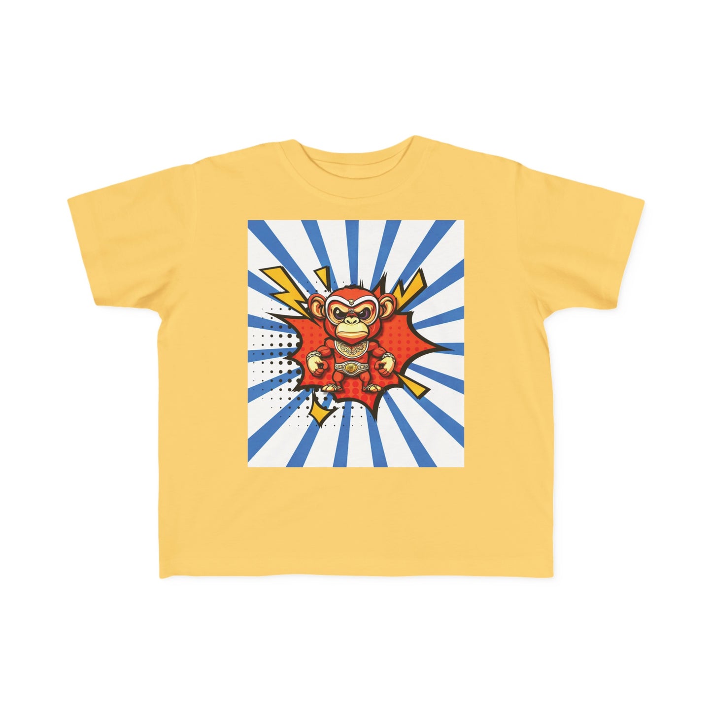 KaPow Lucha Monkey - Toddler and Kids Tee