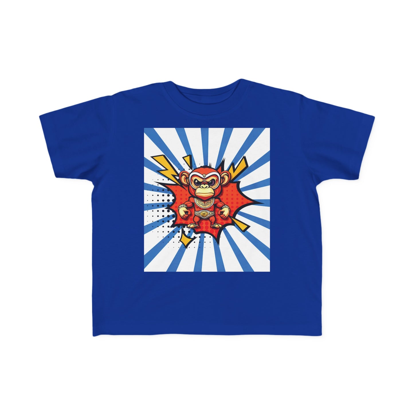 KaPow Lucha Monkey - Toddler and Kids Tee