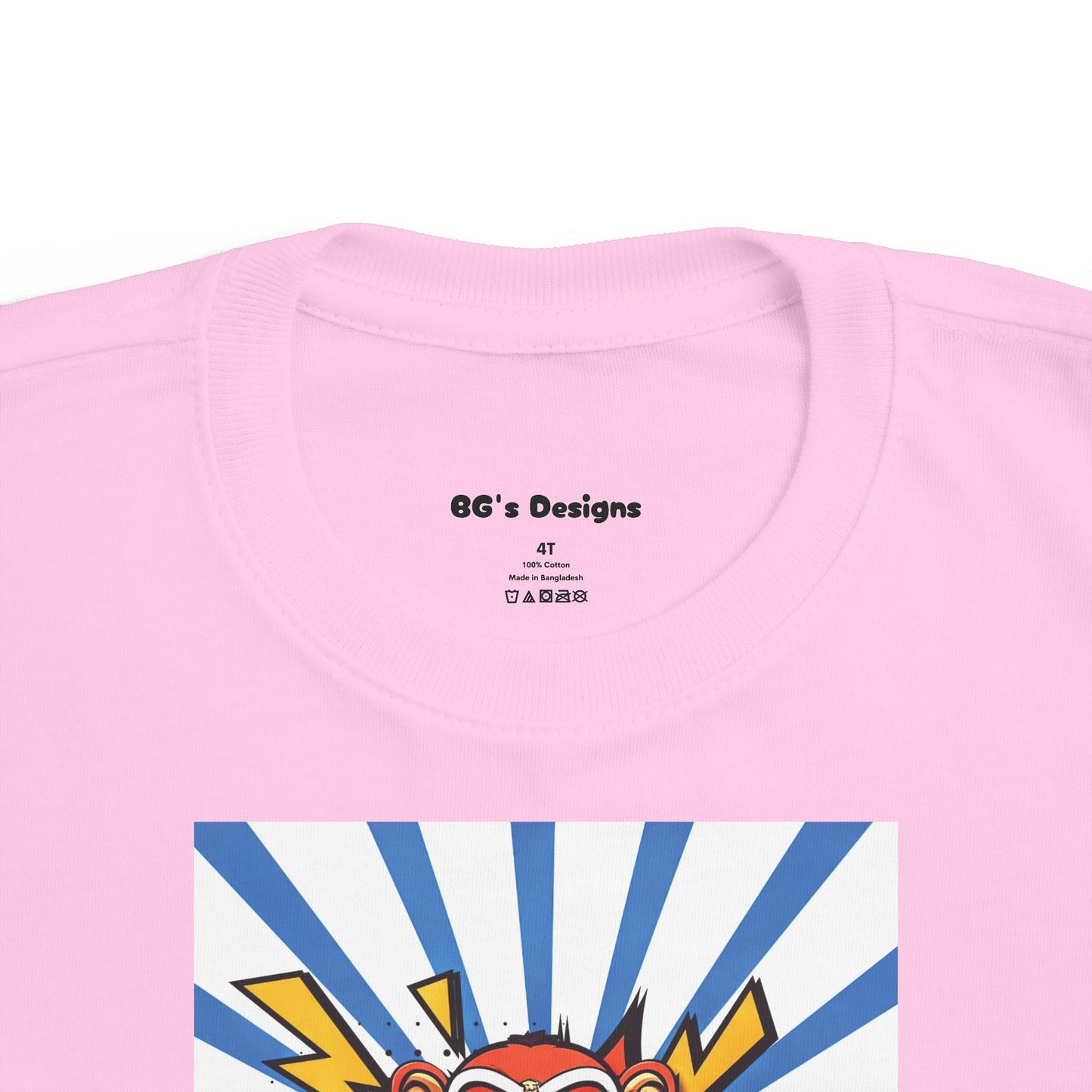 KaPow Lucha Monkey - Toddler and Kids Tee